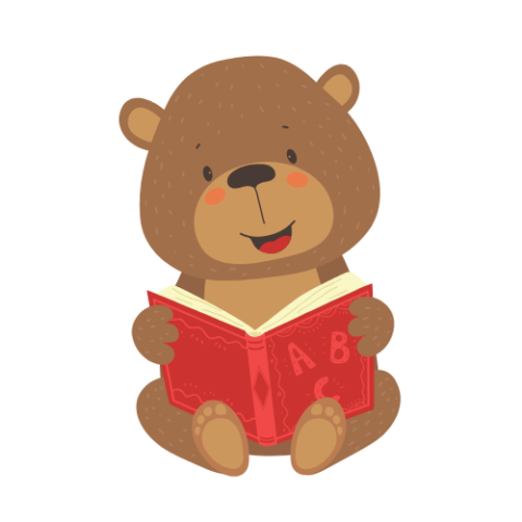 Teddy bear reading