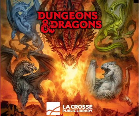 Dungeons and Dragons Event Poster